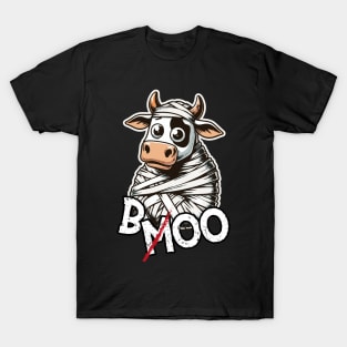 Spook-a-Moo: Halloween's Cutest Cow T-Shirt